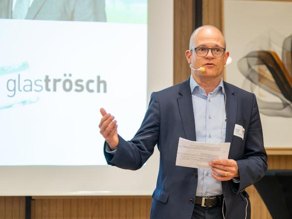 Dr Fabian Zwick, CEO of Glas Trösch, Photo: SANCO
