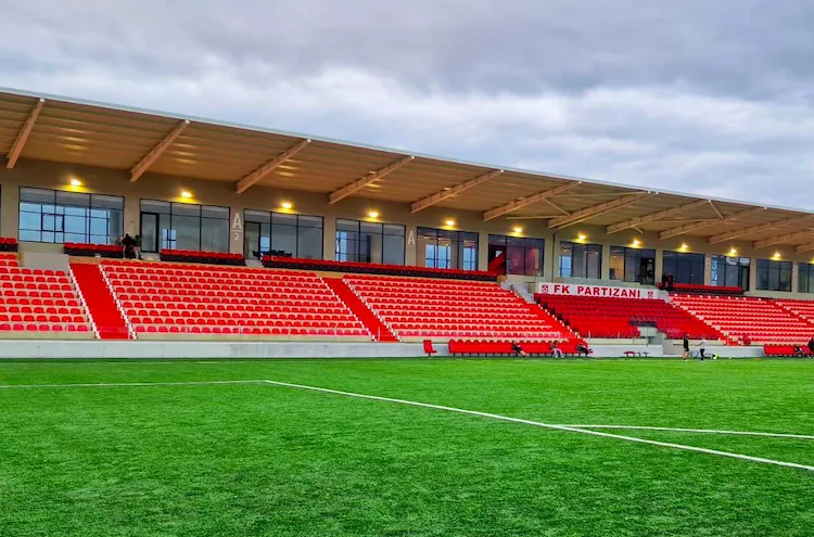 The Partizani Stadium | Photo by Vakefi Glass