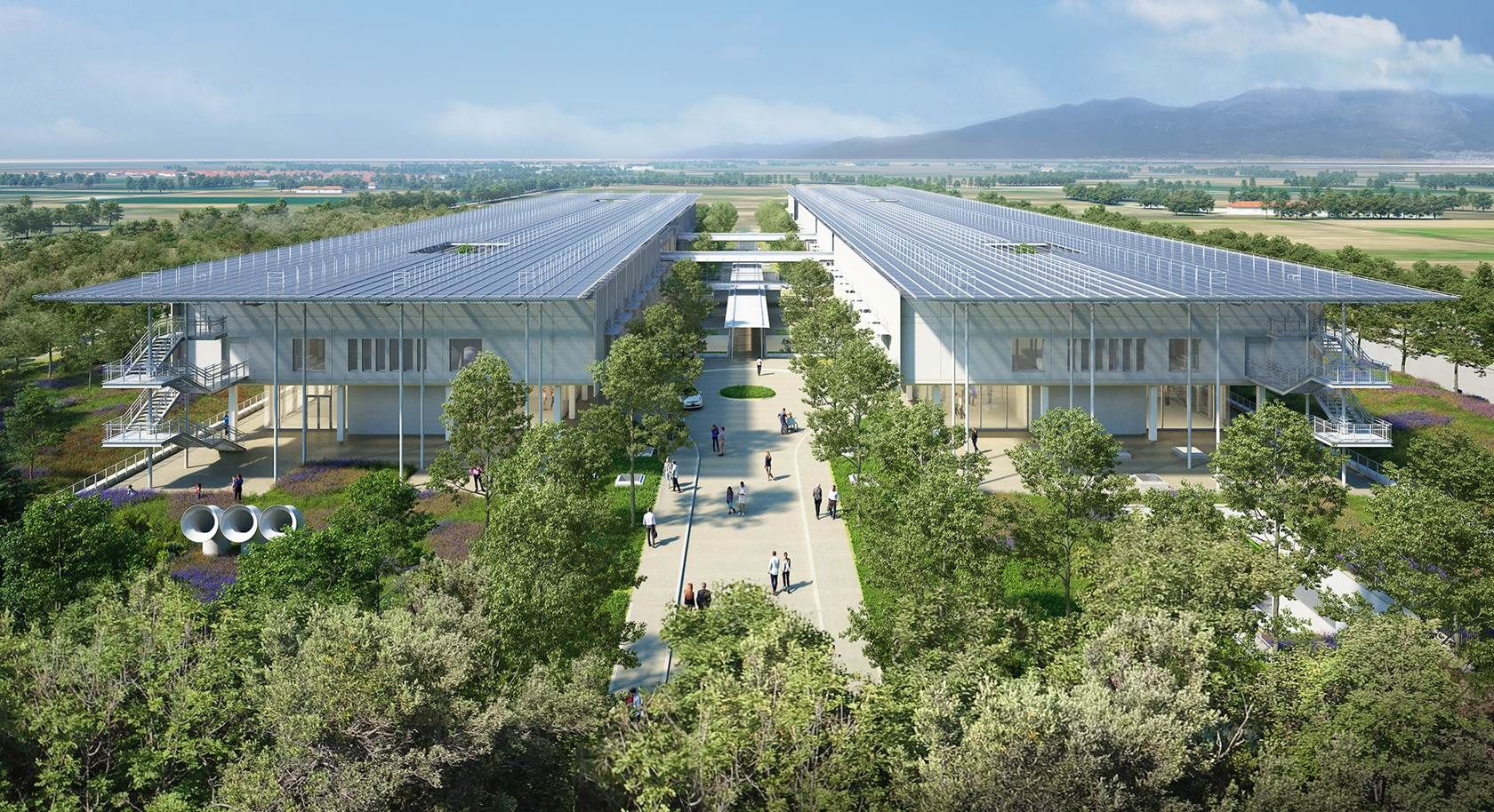 Europe’s largest BIPV project in Greece | Photo by ML System