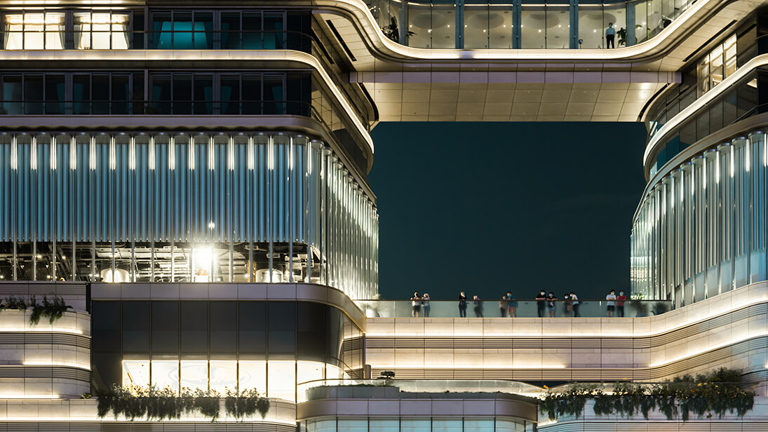 Cricursa Brings the Iconic K11 Facade to Life with 475 Curved Glass Tubes