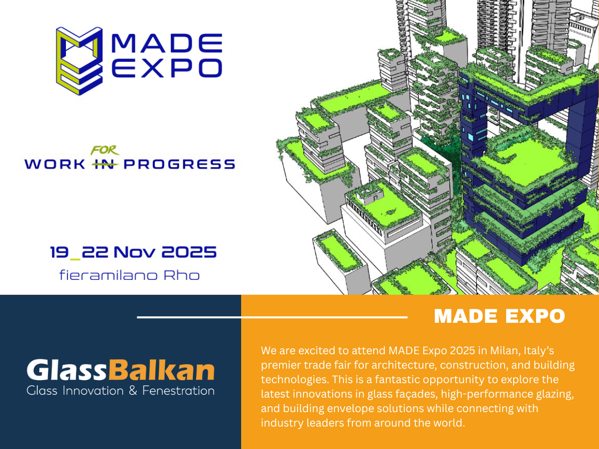 MADE Expo 2025 in Milan, Glass Balkan