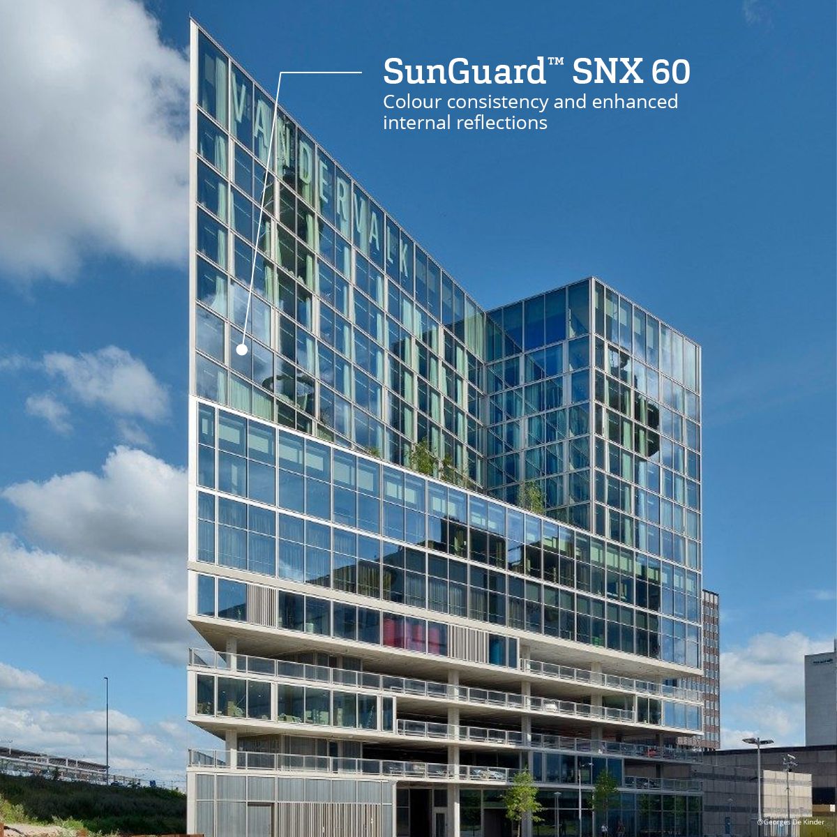 Van der Valk Hotel Zuidas Vivaldi: High-Performance Glass Shaping Urban ...